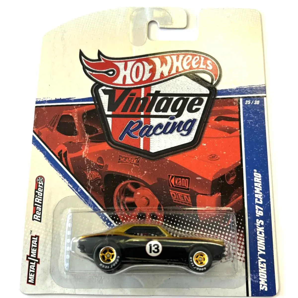 2010 Hot Wheels Vintage Racing Smokey Yunick`s `67 Camaro Real Riders
