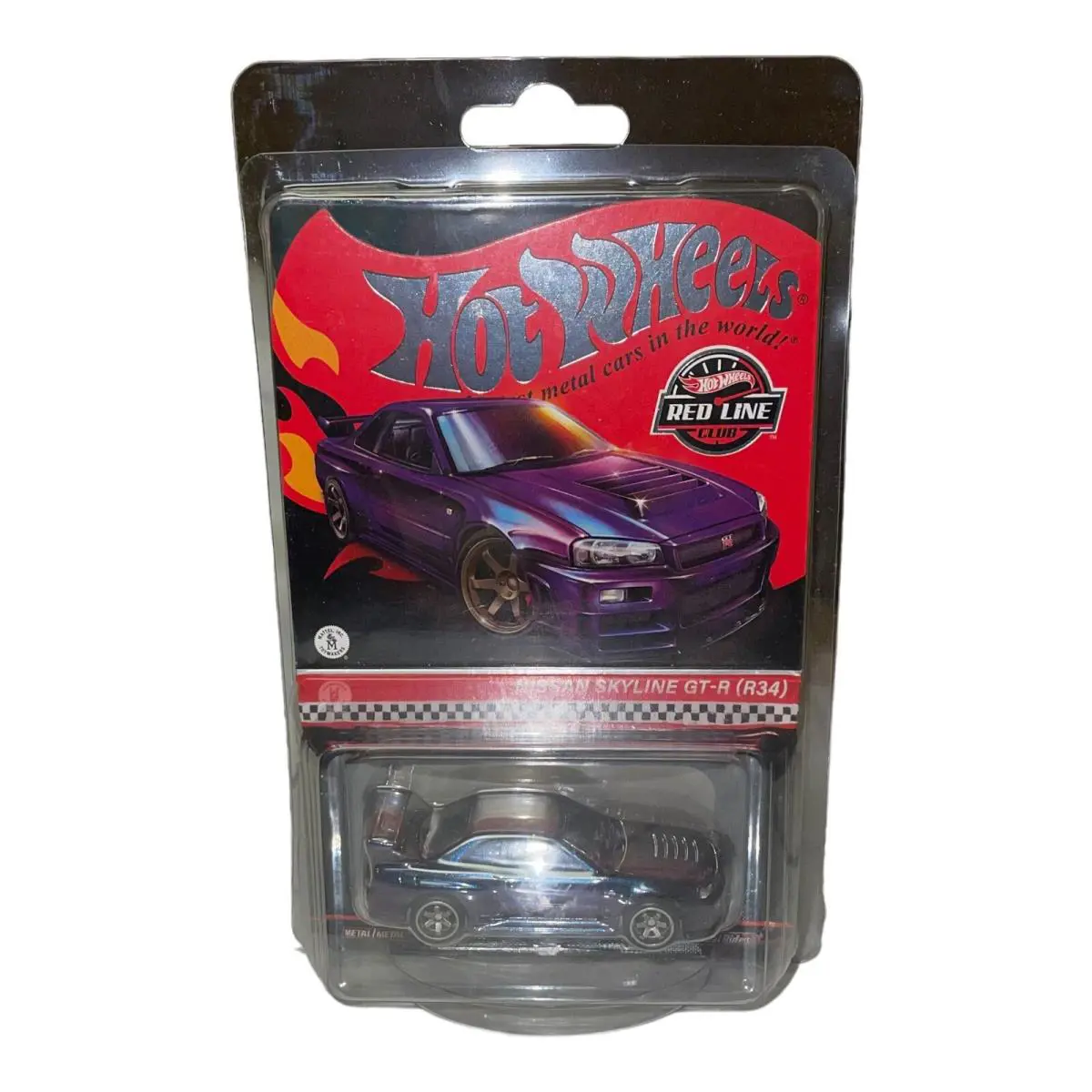 2024 Hot Wheels Collectors Rlc Exclusive Nissan Skyline Gt-r BNR34 Ships Fast - Purple
