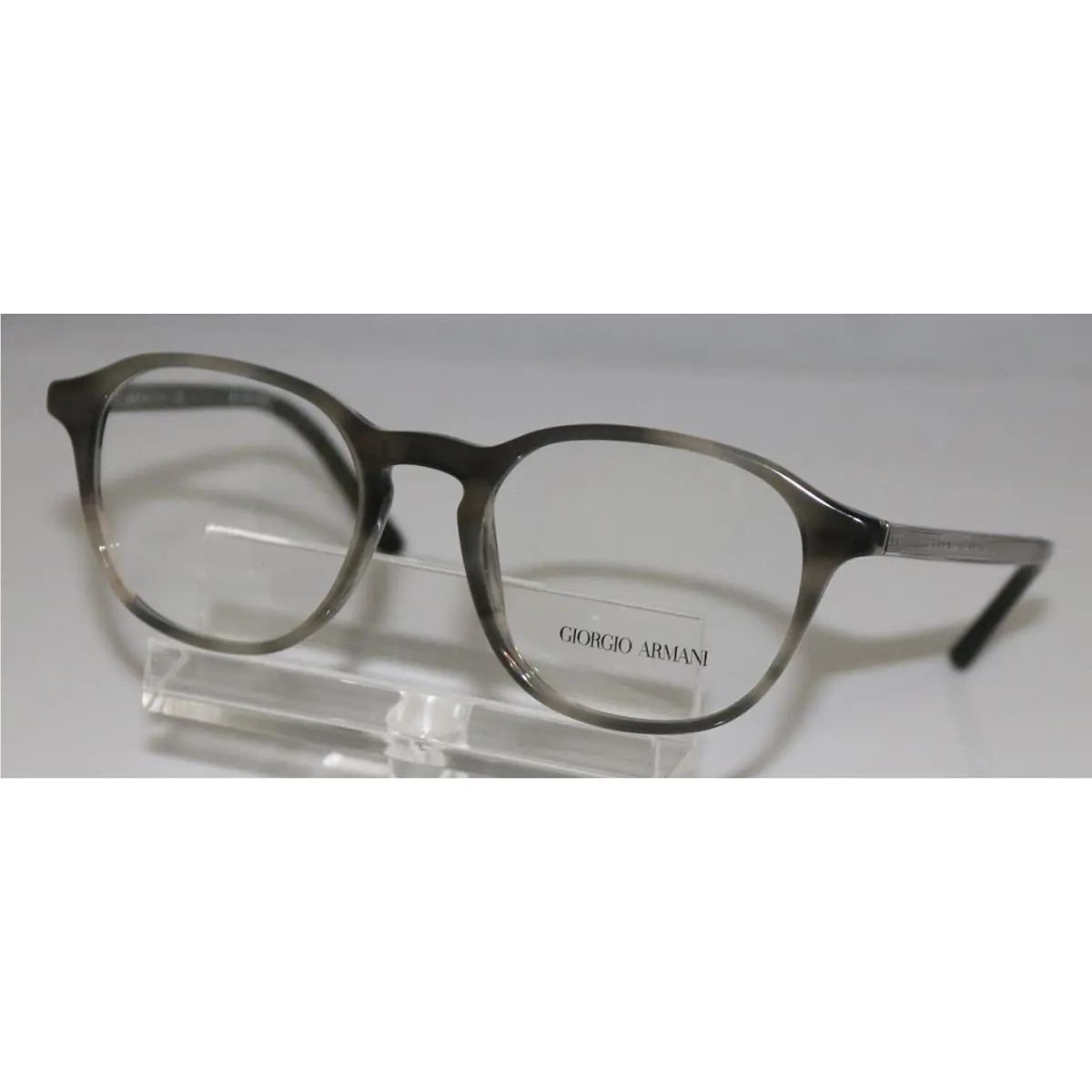 Giorgio Armani 7144 5618 Striped Gray Eyeglasses 51-19-145