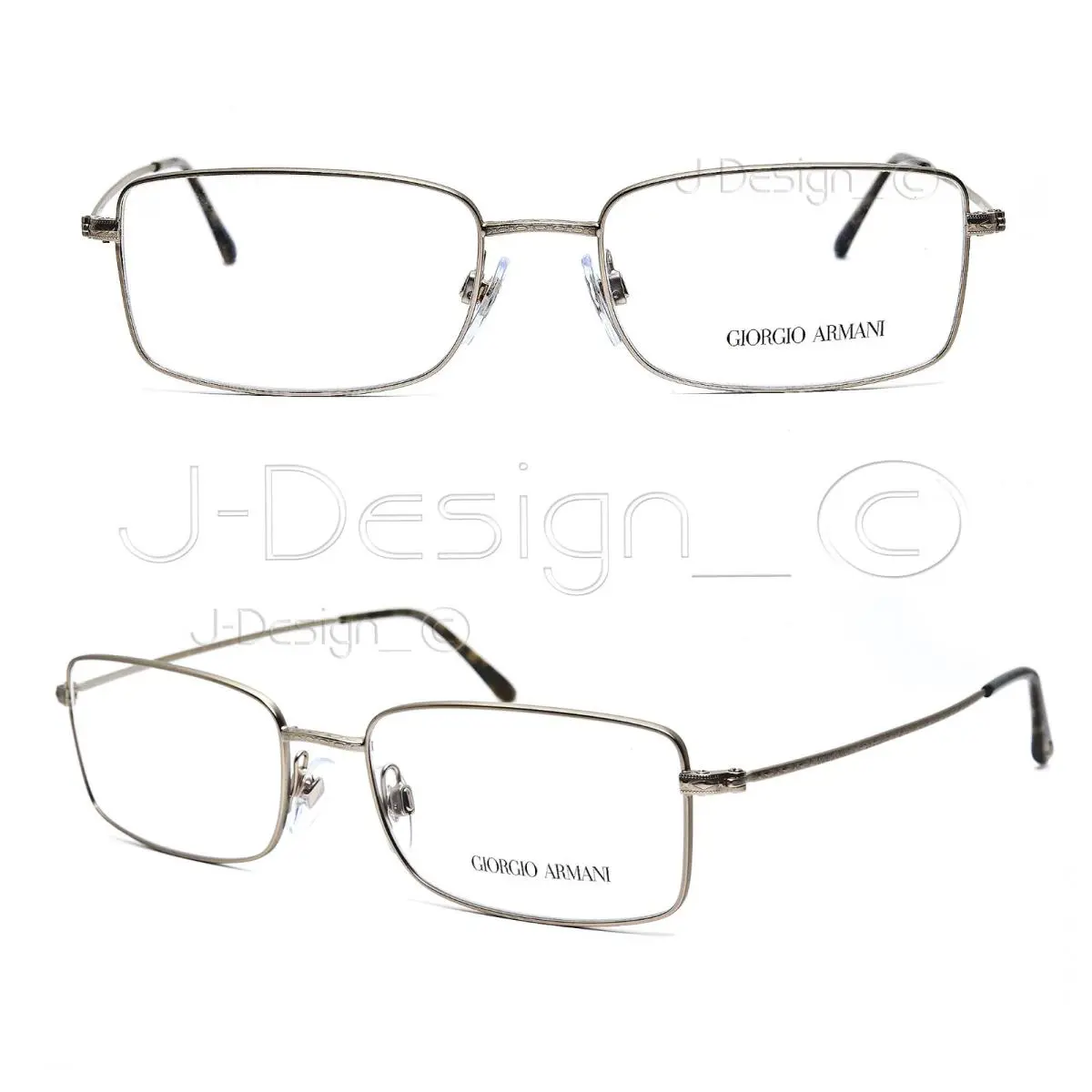 Giorgio Armani AR 5046 3002 Matte Pale Gold 53/19/145 Eyeglasses Italy