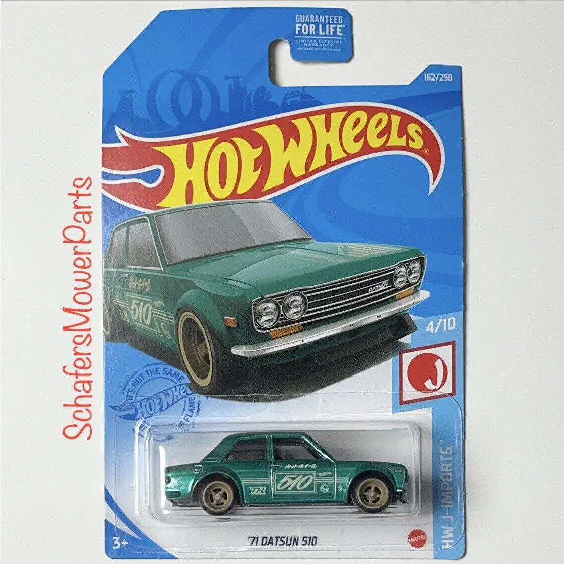 Hot Wheels 2021 HW J-imports 71 Datsun 510 Super Treasure Hunt Chase