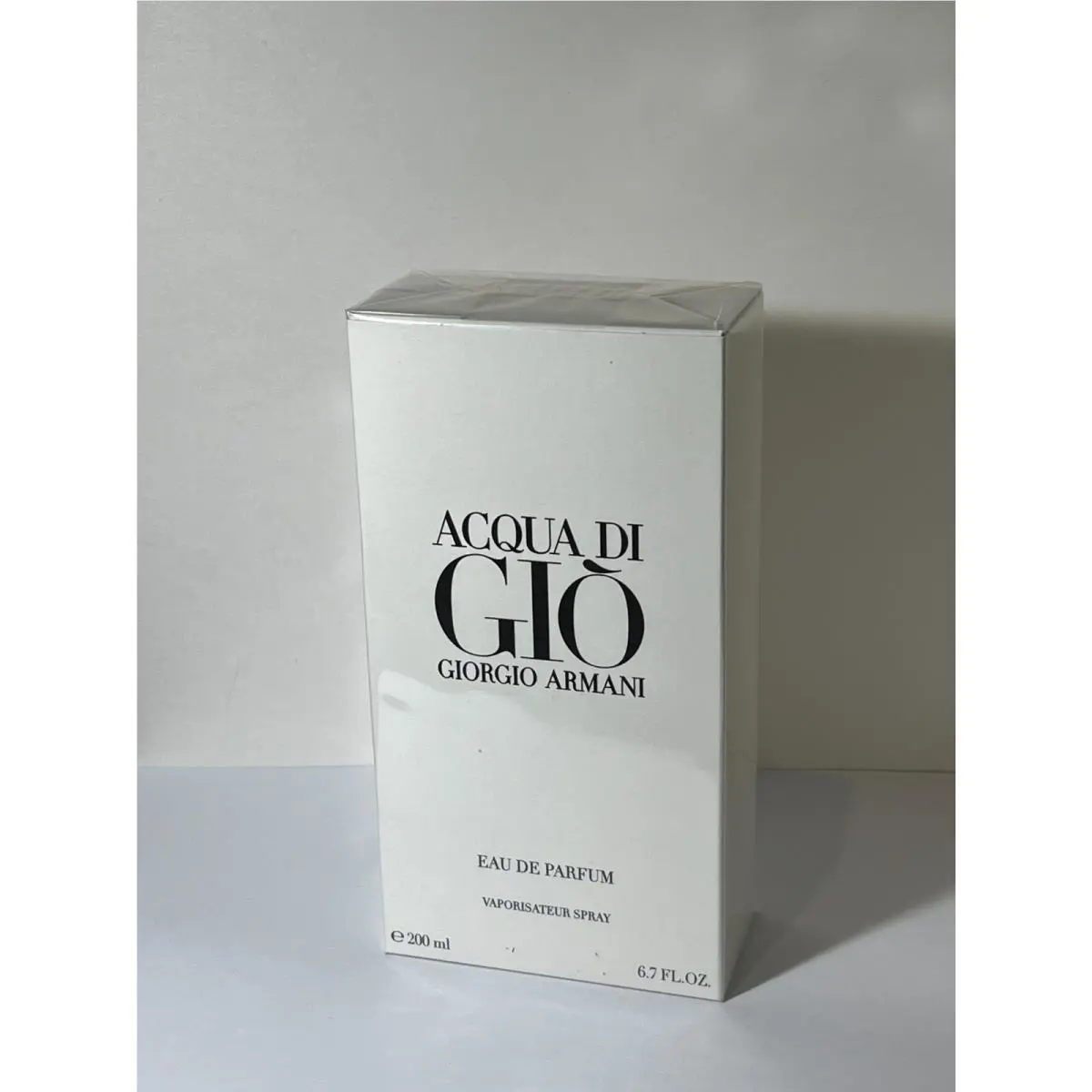 Acqua Di Gio by Giorgio Armani Eau de Parfum Edp Spray For Men 6.7 oz
