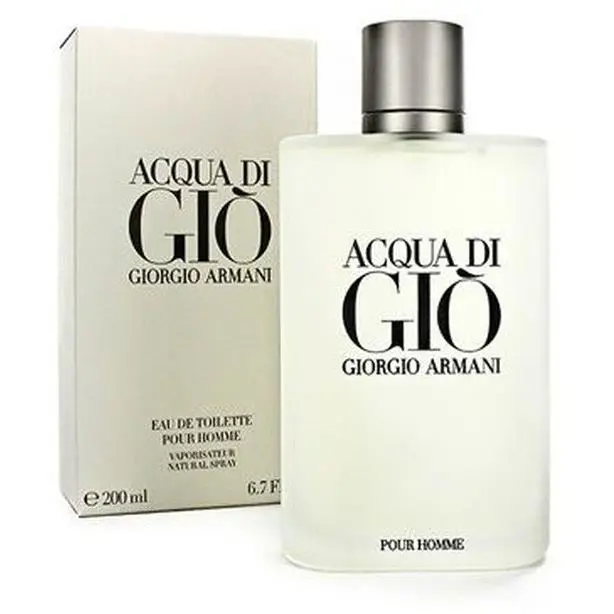 Acqua Di Gio by Giorgio Armani For Men Eau de Toilette Spray 6.7 oz