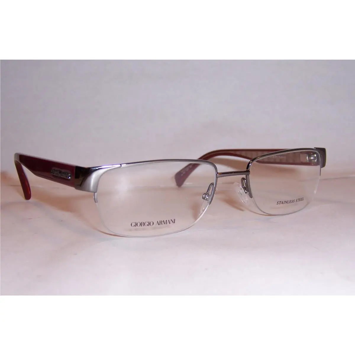 Giorgio Armani Eyeglasses GA 882 O83 Ruthenium 53mm RX