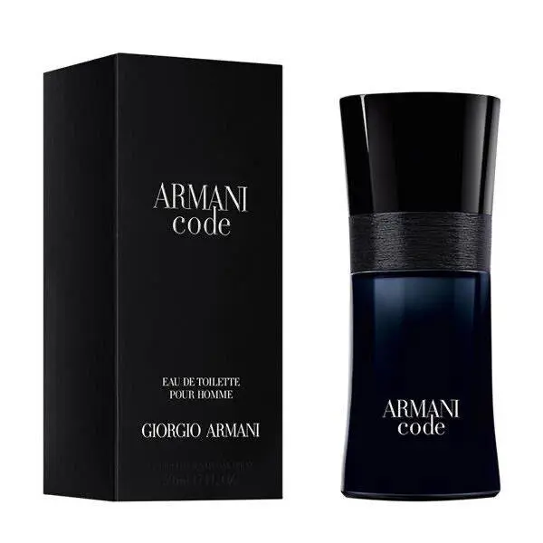 Giorgio Armani Code Eau De Toilette 1.7 Oz / 50 ML Spray New/sealed Rare