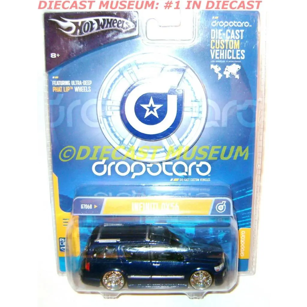 Infiniti QX56 Suv Blue Dropstars Hot Wheels HW Diecast Ultra Rare