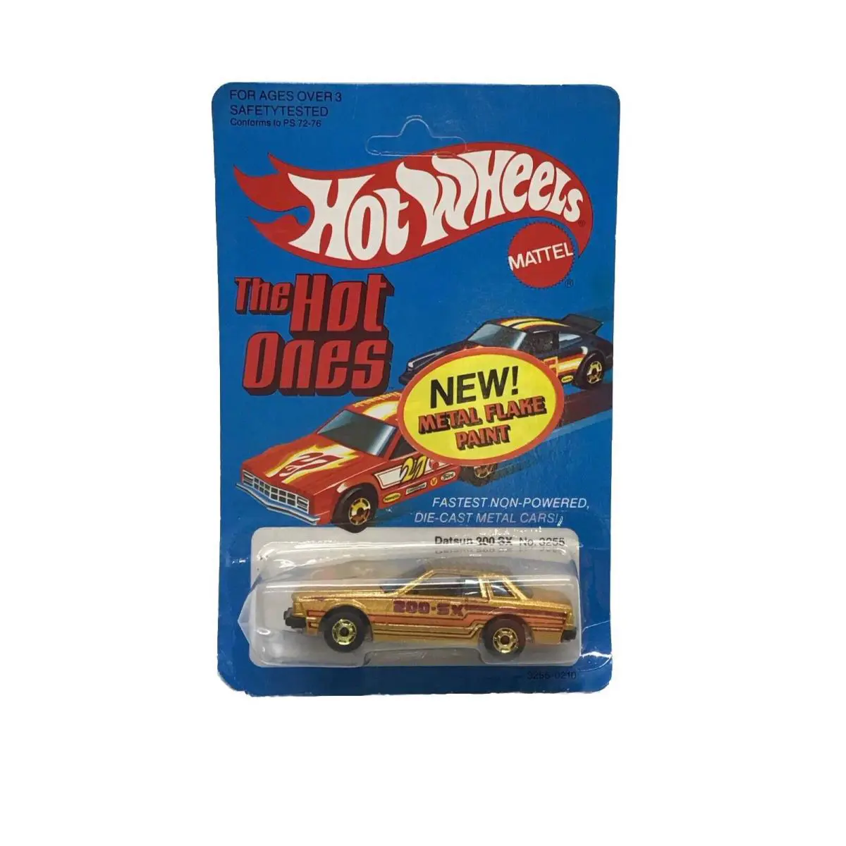 Vintage 1981 Nos Mattel Hot Wheels The Hot Ones Malaysia No. 3255 Datsun 200 SX