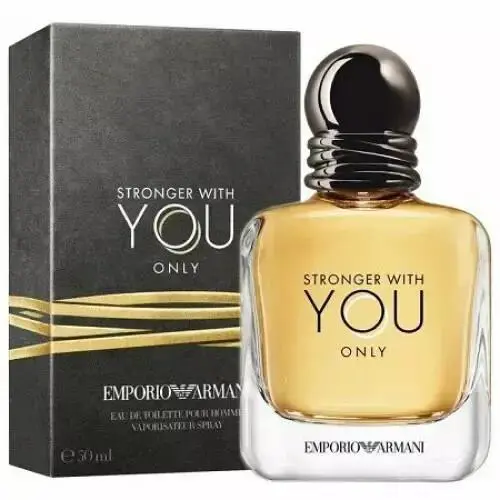 Stronger with You Only by Giorgio Armani 1.7oz Men Edt Spray Box