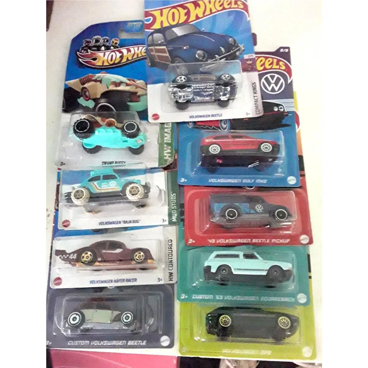 Hot Wheels Volkswagen Kafer Beetle Pickup Custom Squareback Baja Bug Swamp Bugg