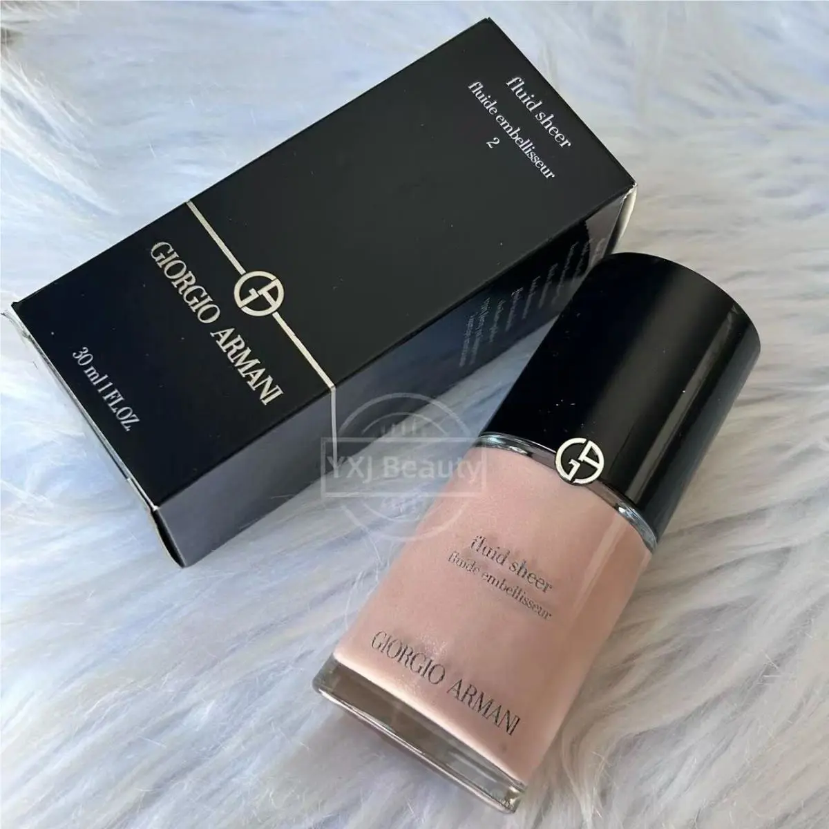Giorgio Armani Fluid Sheer Highlighter Shade 2 Full Size 1 oz/30 ml Rare