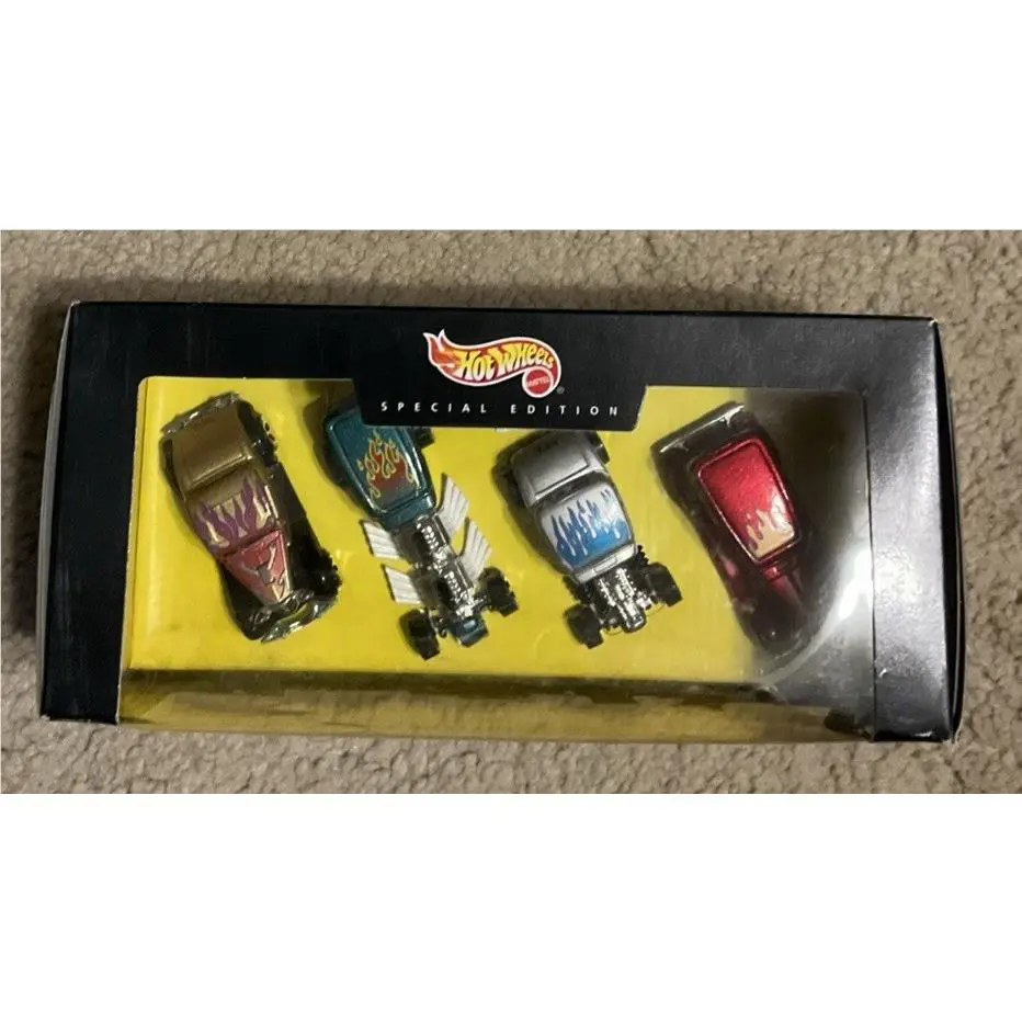 1996 Hot Wheels Street Rods Target Exclusive 4 -car Set Special Edition