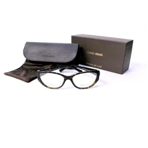 Giorgio Armani AR7020 5026 Eyeglasses Havana Made Italy Size: 55-16-135