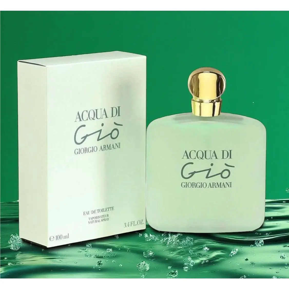 Acqua DI Gio by Giorgio Armani Eau de Toilette 3.4 OZ
