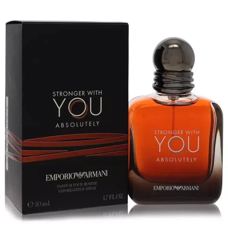 Stronger with You Absolutely by Giorgio Armani Eau De Parfum Spray 1.7 oz - Men