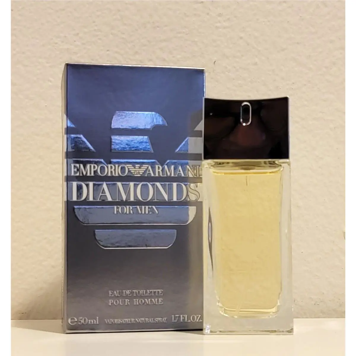 Emporio Armani Diamonds by Giorgio Armani 1.7oz / 50ml Edt Spy Cologne Men Homme