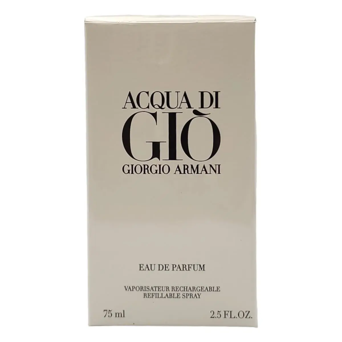 Giorgio Armani Acqua Di Gio Eau De Parfum Refillable Spray 2.5oz 75ml