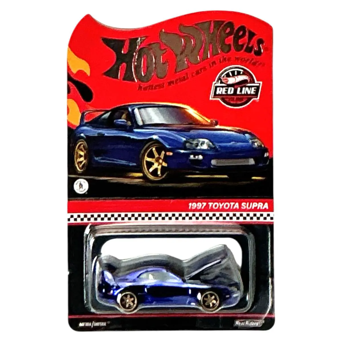 Hot Wheels 1997 Toyota Supra Blue Red Line Club Rlc Exclusive 2024
