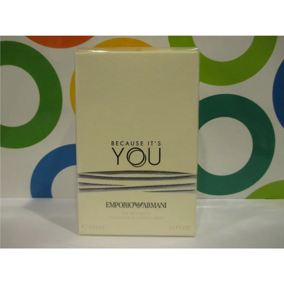 Giorgio Armani Because It`s You Eau DE Parfum Spray 3.4 OZ Box