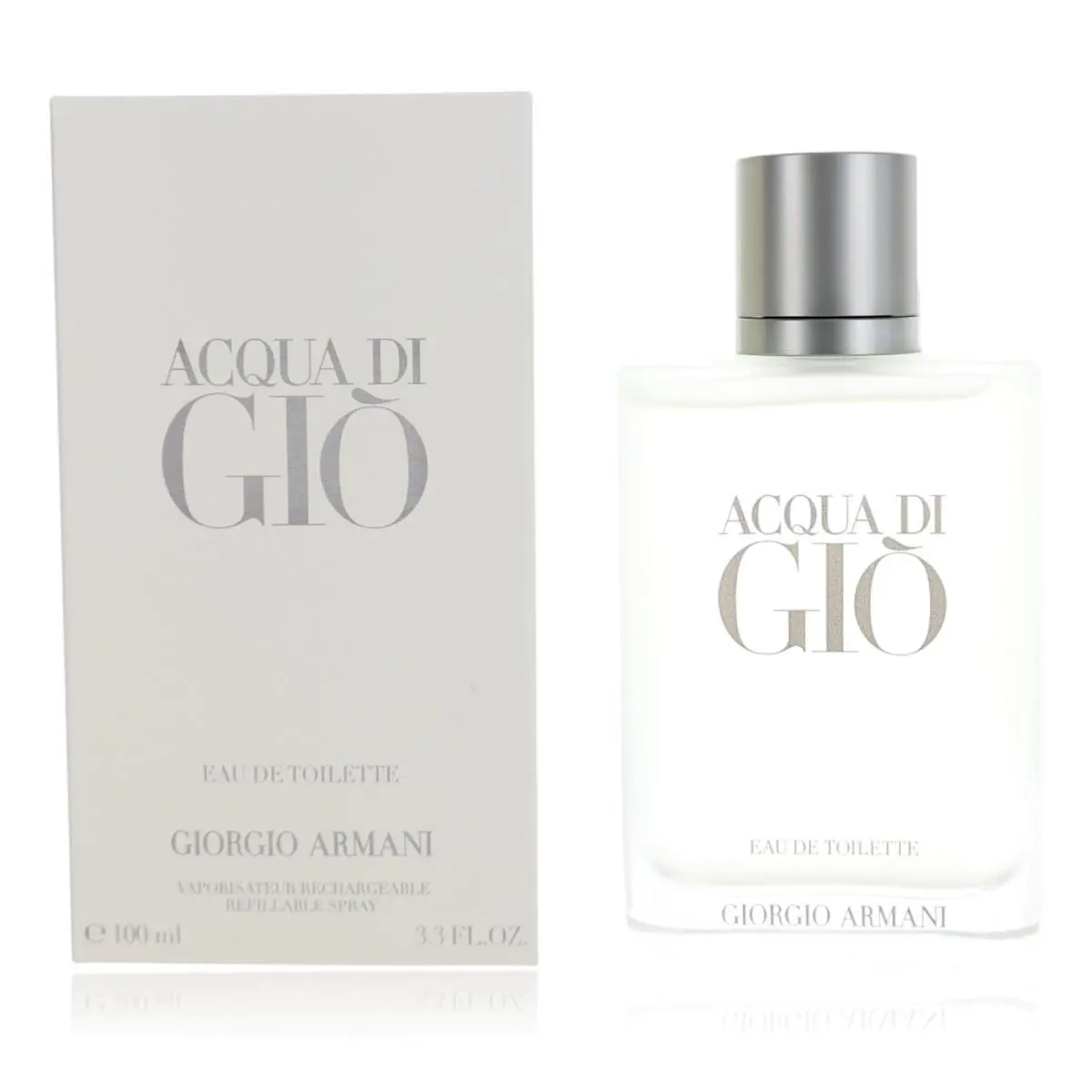 Acqua Di Gio by Giorgio Armani 3.4 oz Edt Spray For Men