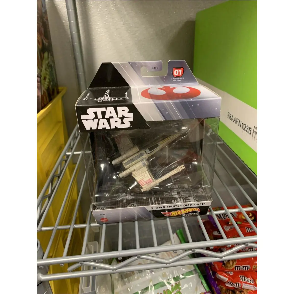 Mattel HHR15 Hot Wheels Star Wars Starship Select X-wing Fighter Red Five Vhtf