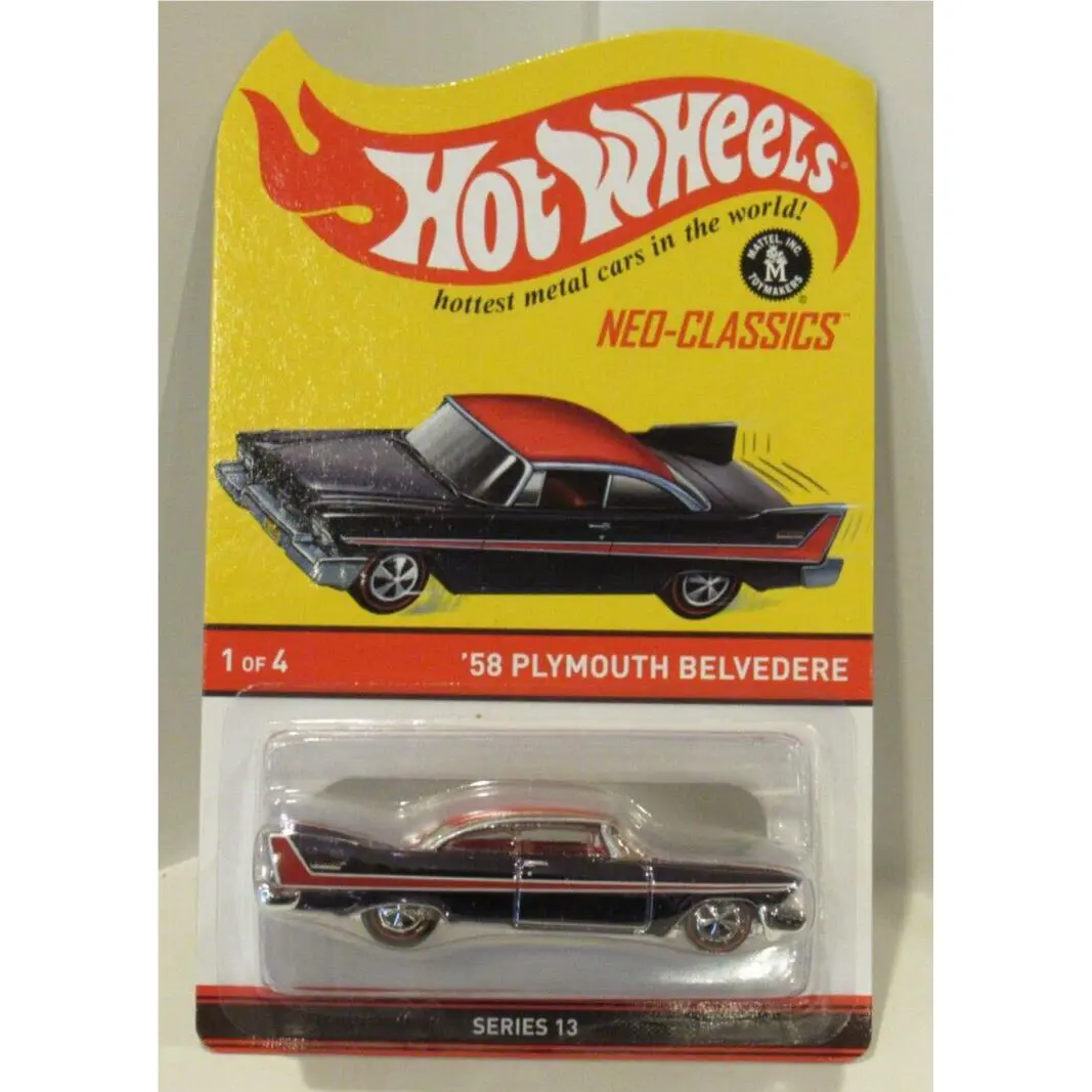Hot Wheels Hwc/rlc Series 13 Neo-classics `58 Plymouth Belvedere Only 3000 Made