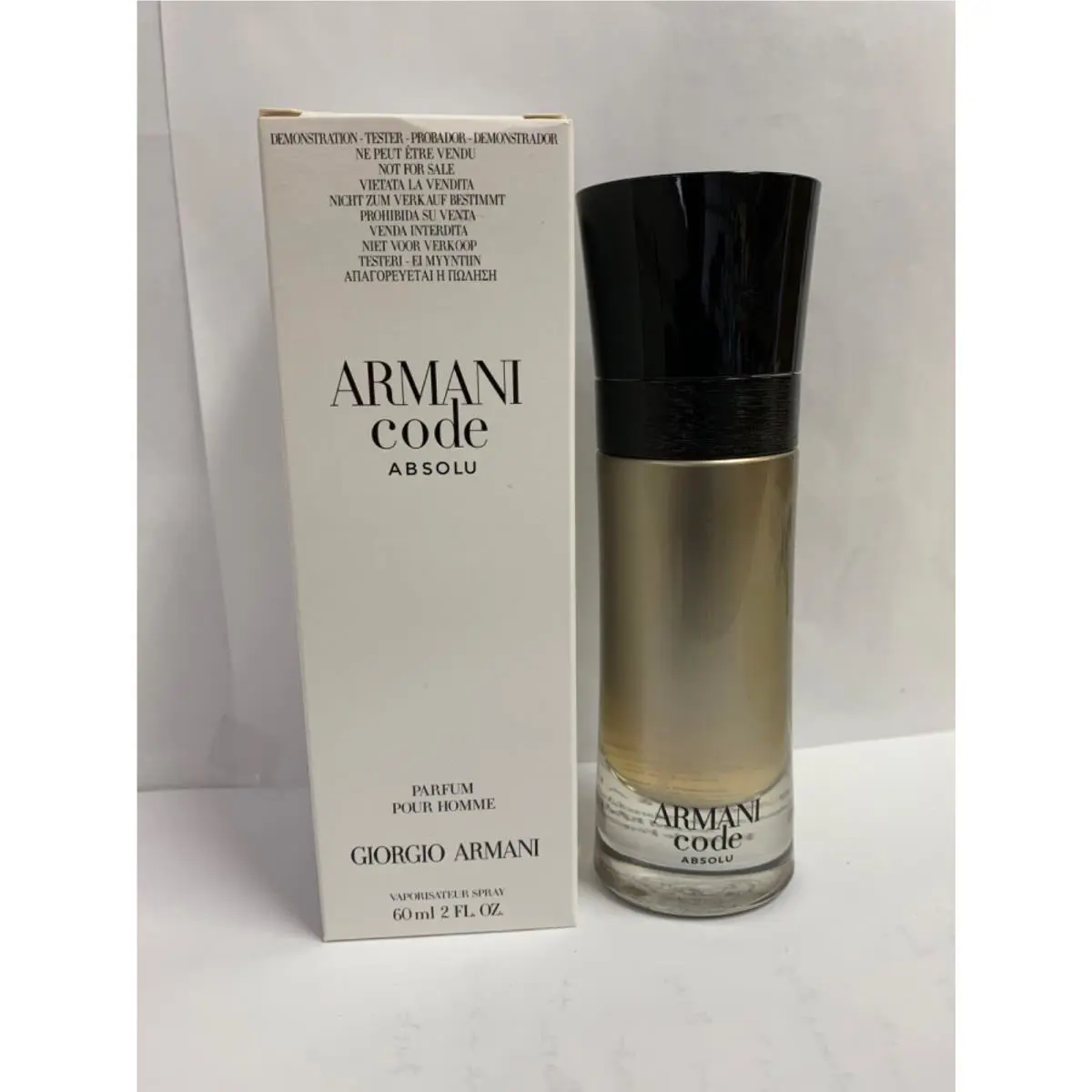 Armani Code Absolu BY Giorgio Armani 2.0 oz Parfum Spr 2018 Vintage