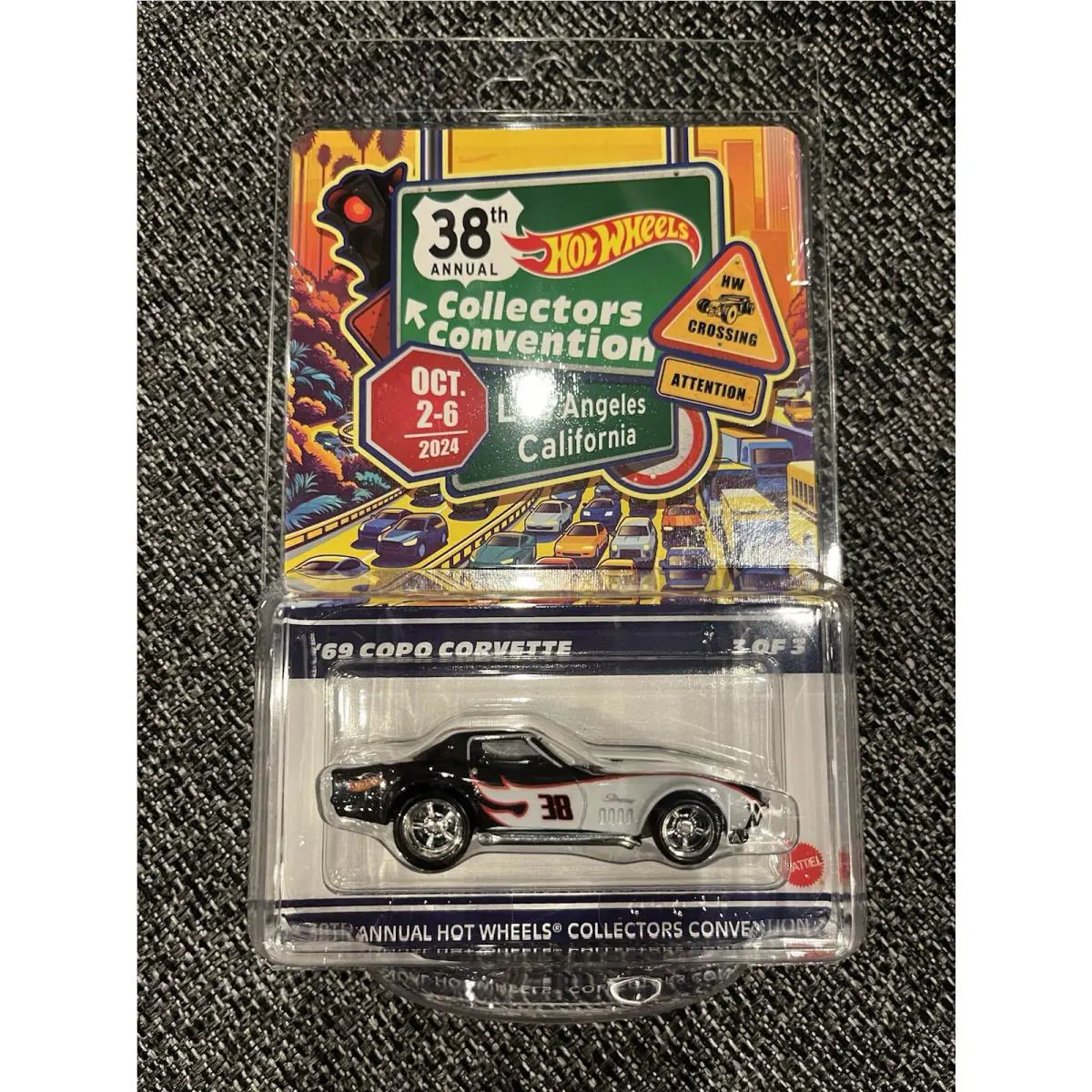 Hot Wheels 2024 Convention - 1969 Copo Corvette Finale Car - 3352 of 4000