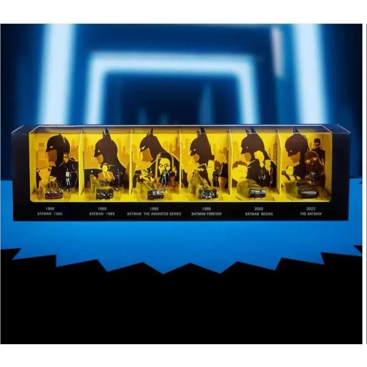 2024 Hot Wheels Sdcc 85th Anniversary Batman Batmobile Collection Set