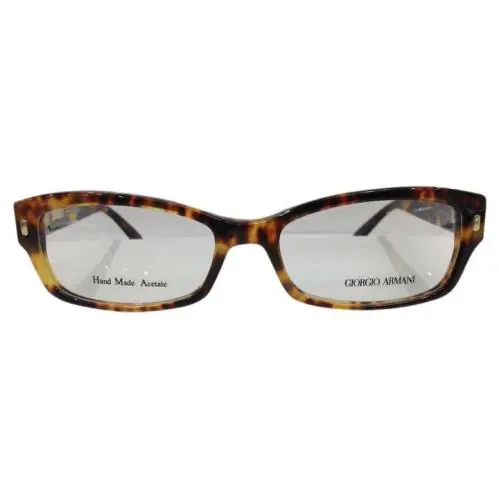 GA890 P0R Tortoise Bold Plastic Eyeglasses 51-16-135 Italy Made by Giorgio Armani