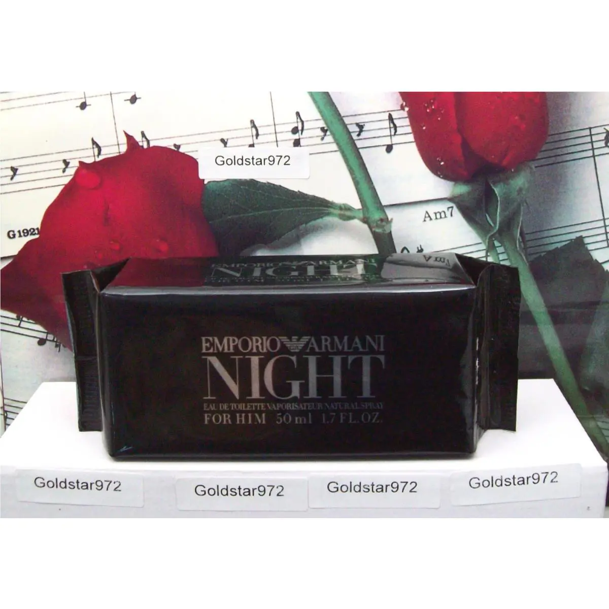 Emporio Armani Night By Giorgio Armani For Men Edt Spray 1.7 Fl. OZ
