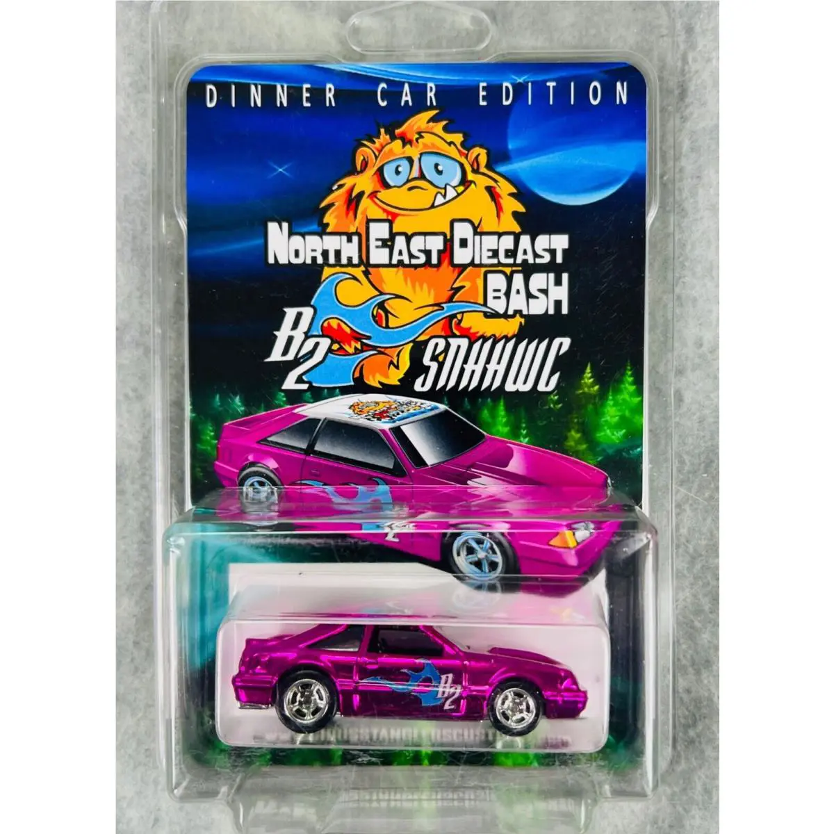 Chris Stangler Custom Hot Wheels `92 Ford Mustang Fox Body H33