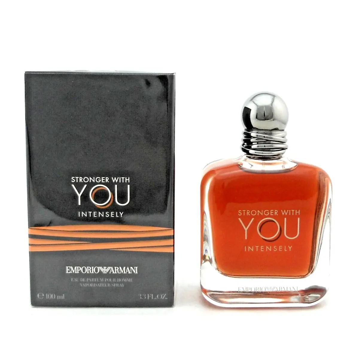 Emporio Armani Stronger with You Intensely 3.3oz Edp Spray For Men in Box
