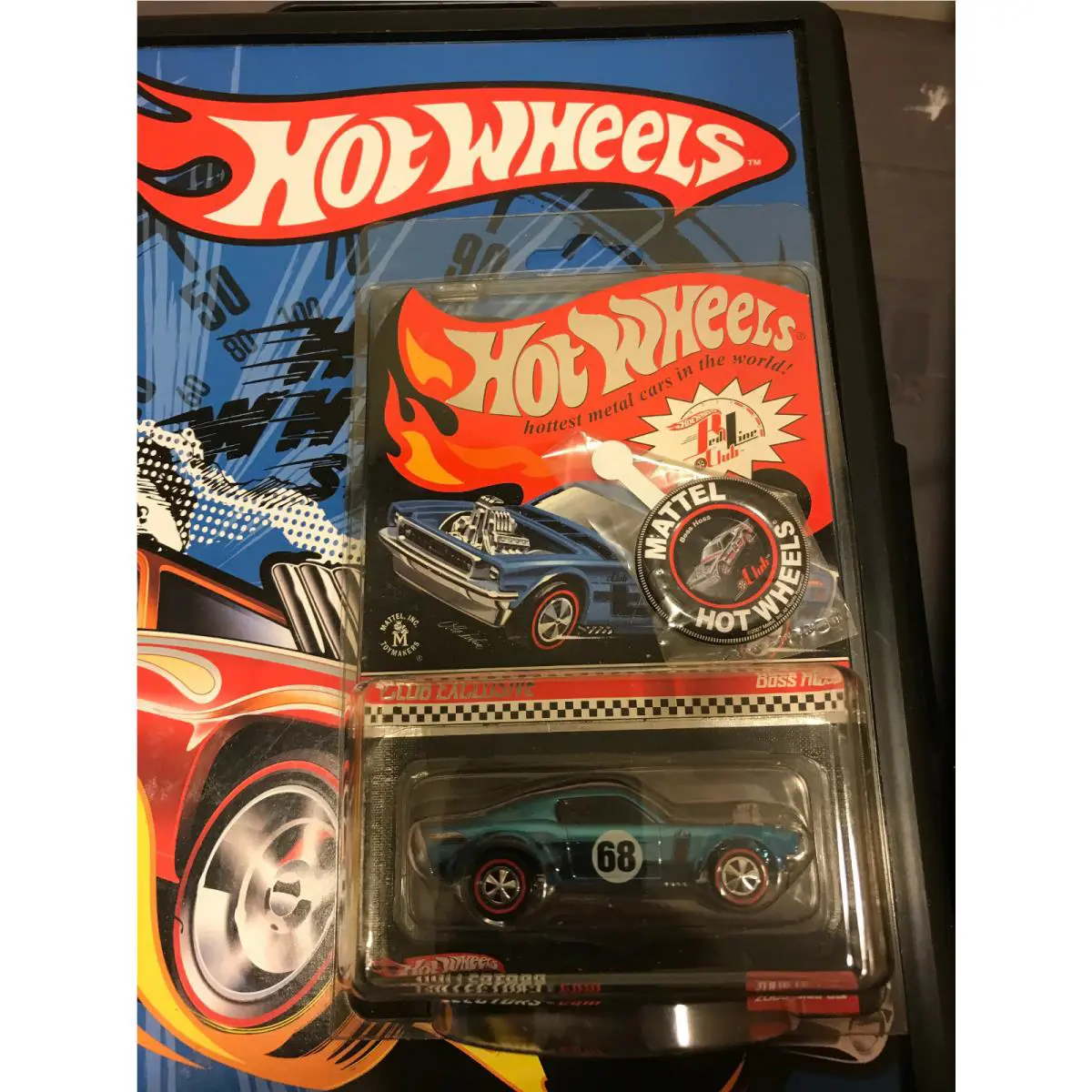 Hot Wheels Red Line Club Boss Hoss with P