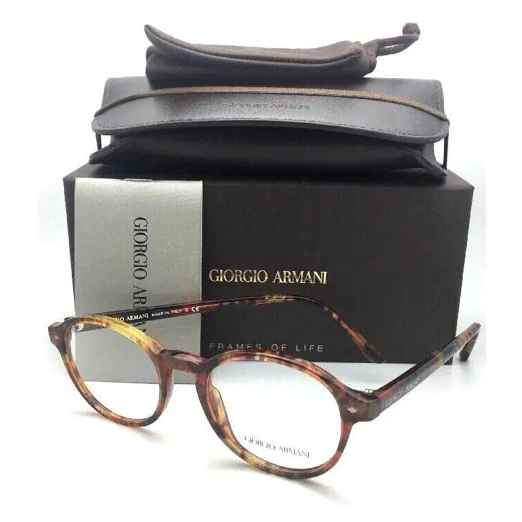 Giorgio Armani Eyeglasses AR 7004 5191 47-19 140 Tortoise Havana Frames