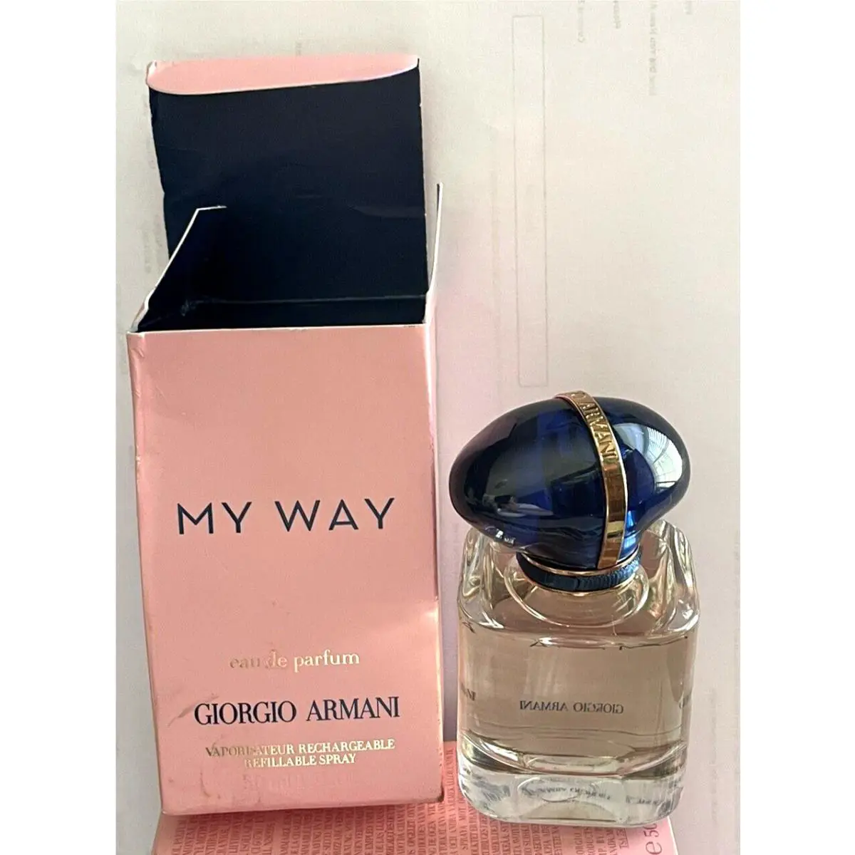 Giorgio Armani MY Way Parfum 1 oz 30 ml Refillable Eau De Parfum Spray