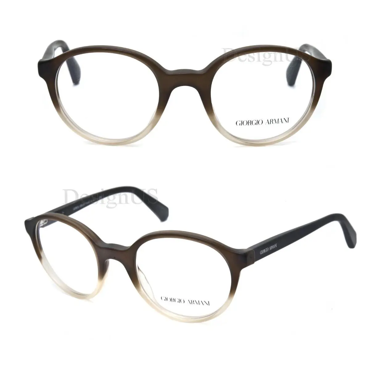 Giorgio Armani AR 7095 5444 Matte Brown Gradient 47/20/140 Eyeglasses Italy