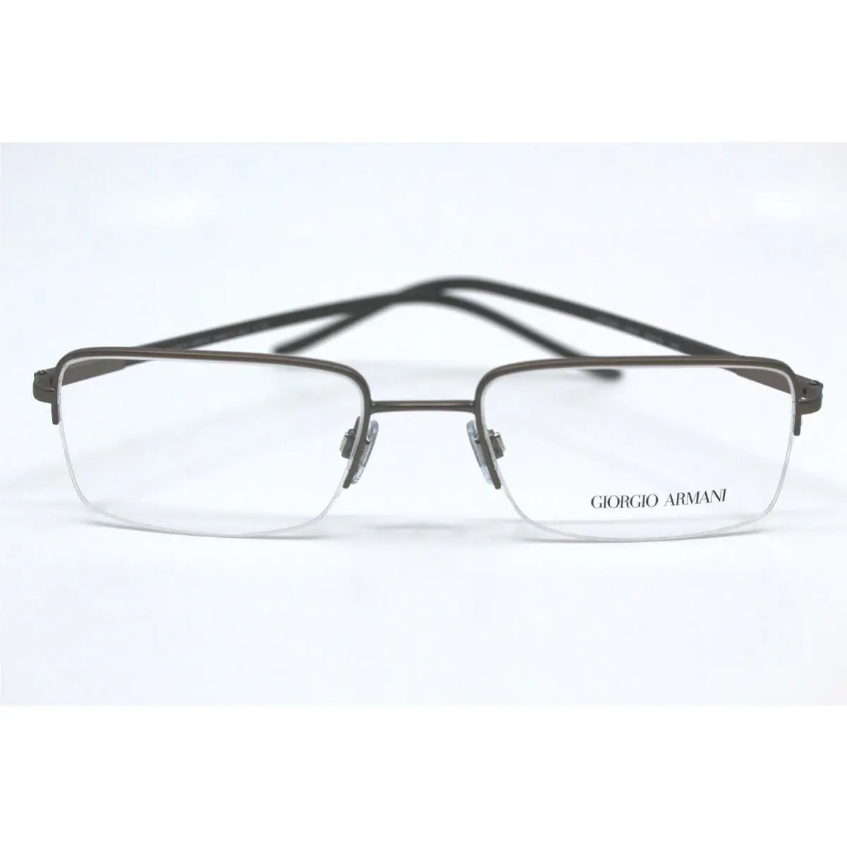 Giorgio Armani AR5022 3006 Bronze Half-rimmed Eyeglasses 55