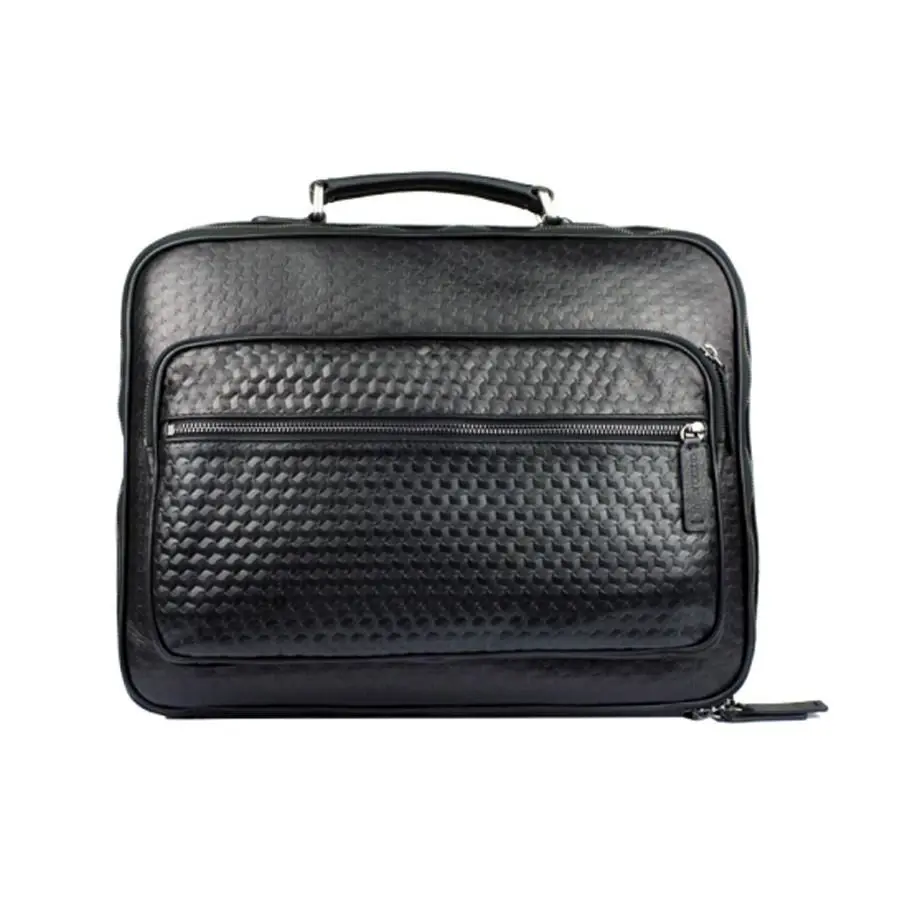 Black Men`s Black Laptop Bag / Briefcase / Bag by Giorgio Armani