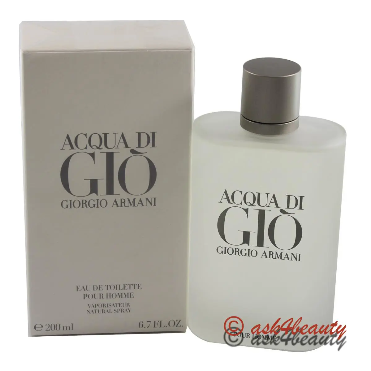 Acqua Di Gio By Giorgio Armani 6.7oz/200ml Edt Spray For Men