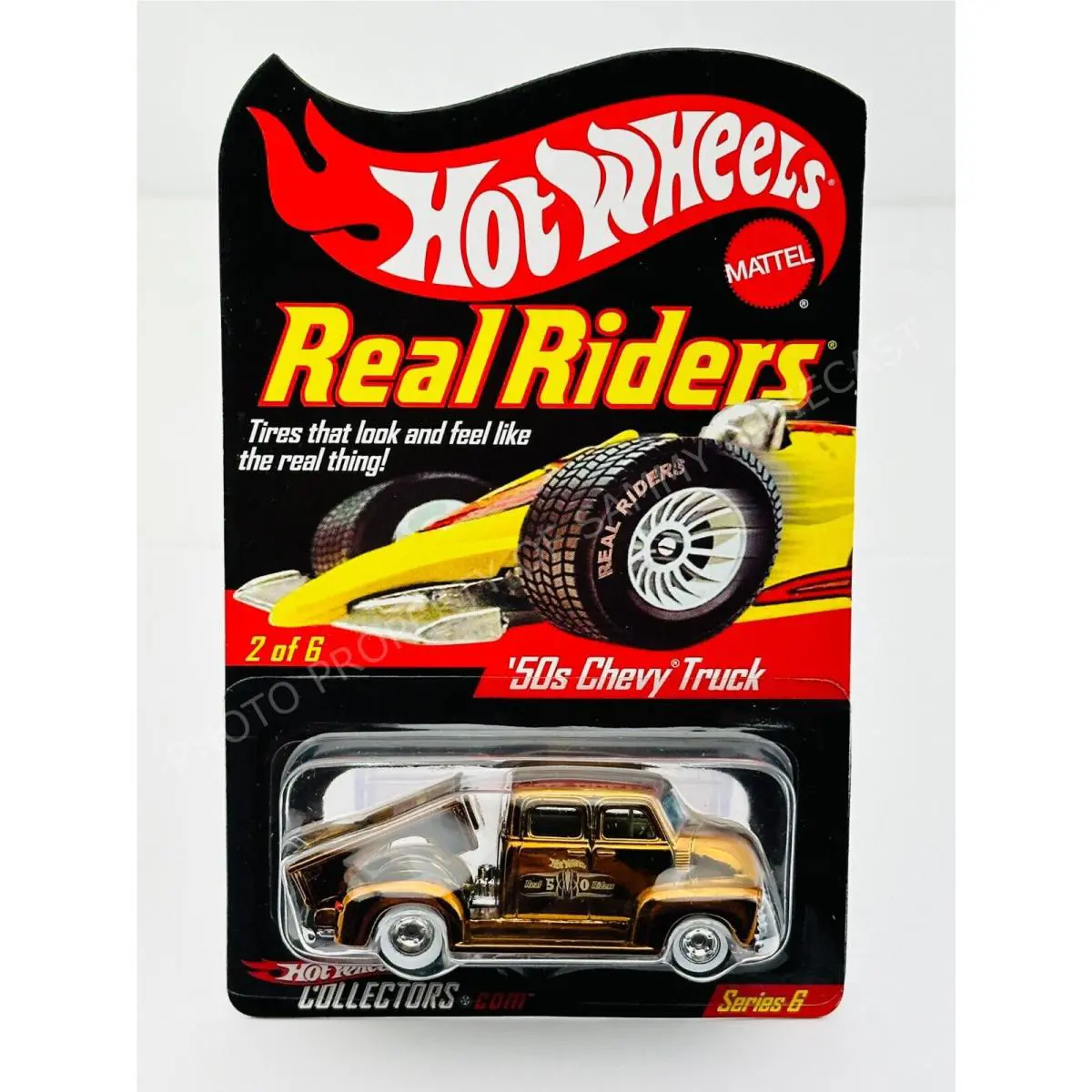 Hot Wheels 2007 Rlc Redline Club Real Riders 50s Chevy Truck 6789/11000