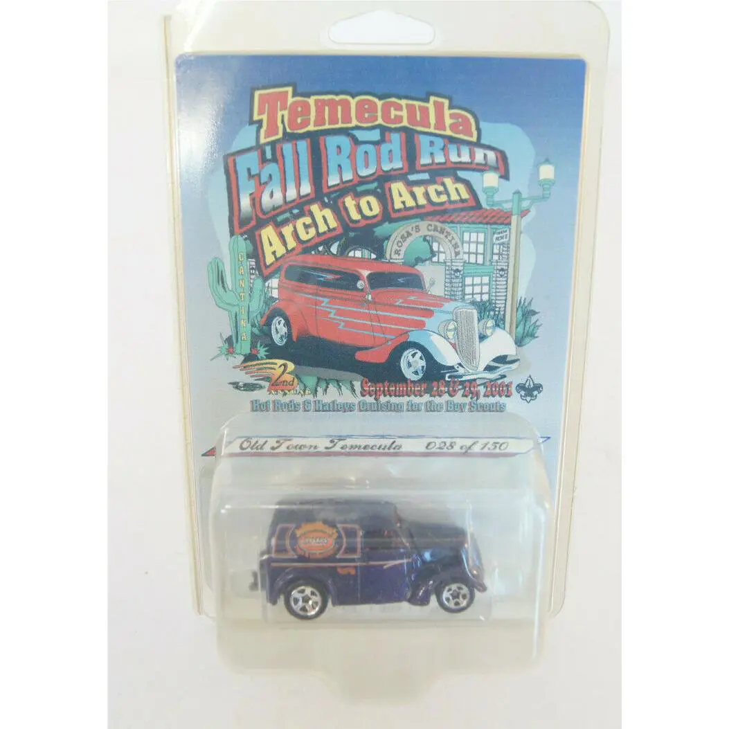 Temecula Fall Rod Run Arch to Arch Old Town 028 of 150 Sep. 2001 Hot Wheels Car