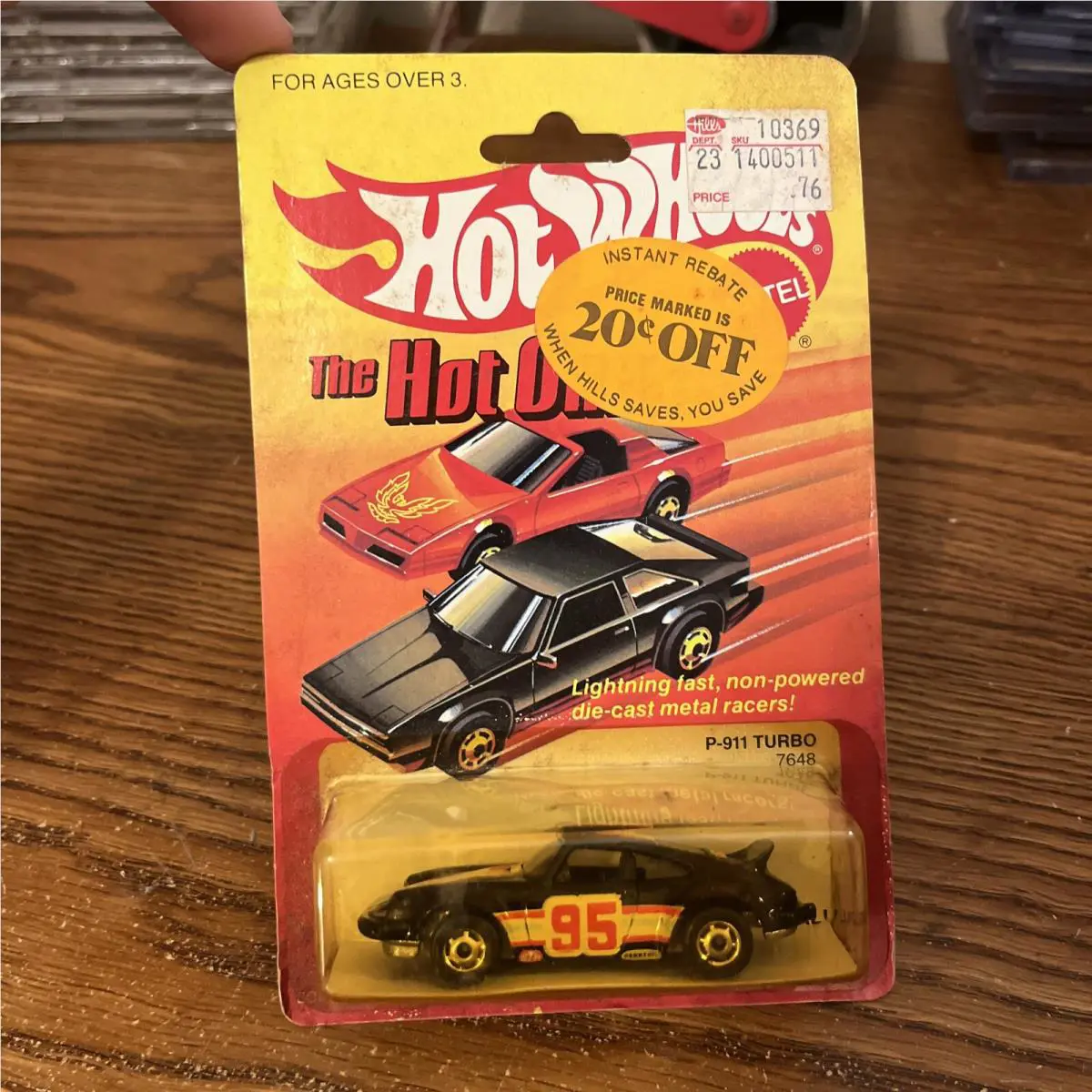 Hot Wheels The Hot Ones P-911 Turbo Porsche No. 7648