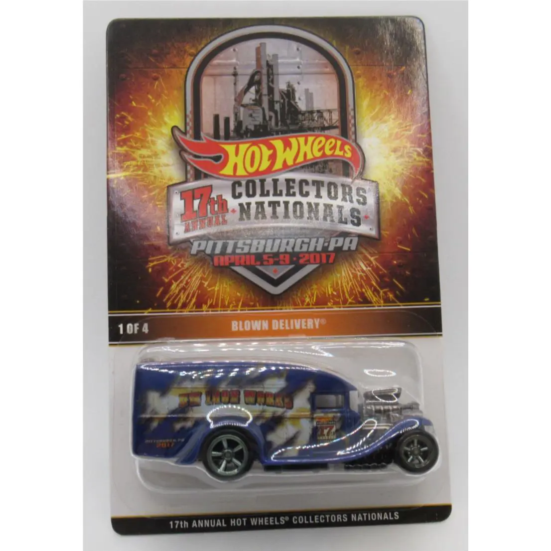 Hot Wheels 17th Nationals/convention Blown Delivery Real Riders 516/2800 Made