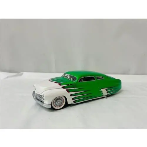 1996 Hot Wheels Legends `49 Mercury in Green/white/purple- Minor Damage