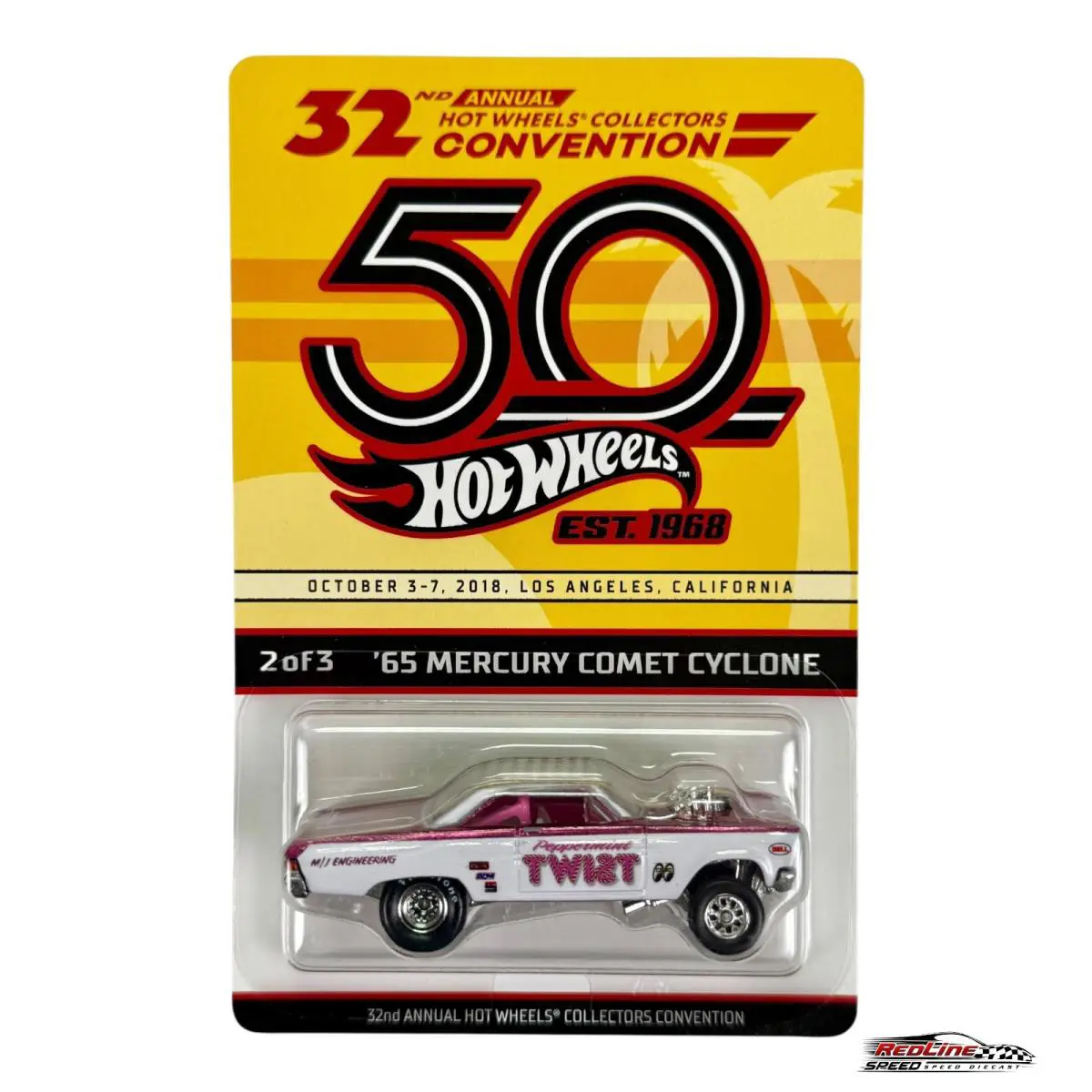 Collectors Convention 32nd Annual Hot Wheels 65 Mercury Comet Cyclone H31