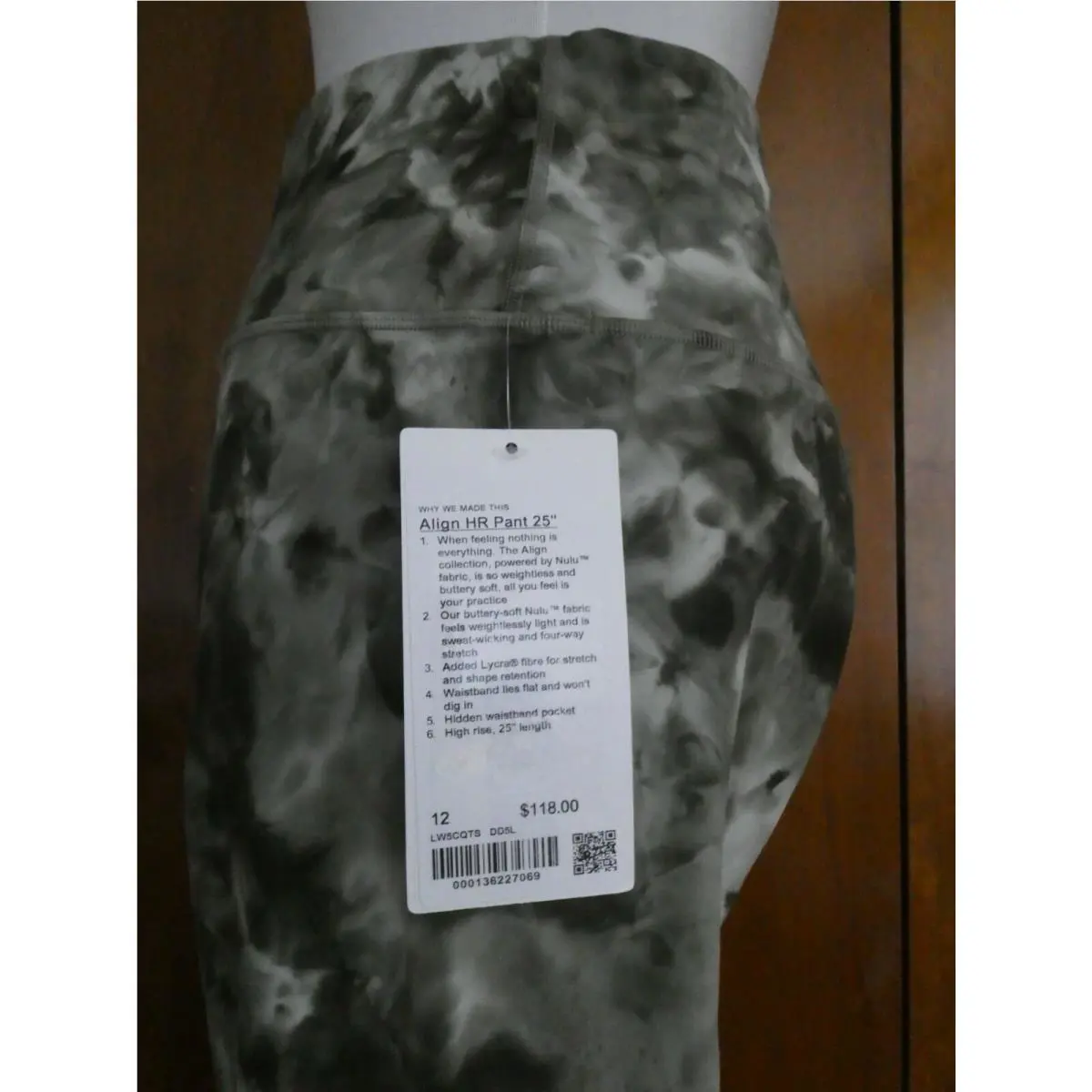 Lululemon clothing - Green Tie Dye 18