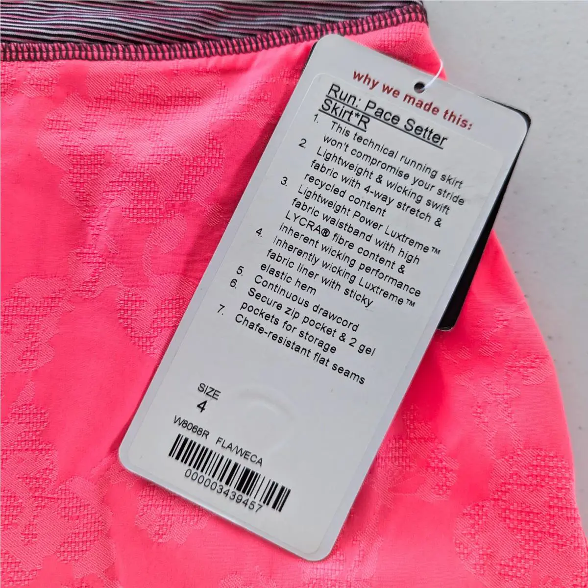 Lululemon clothing - Pink 2