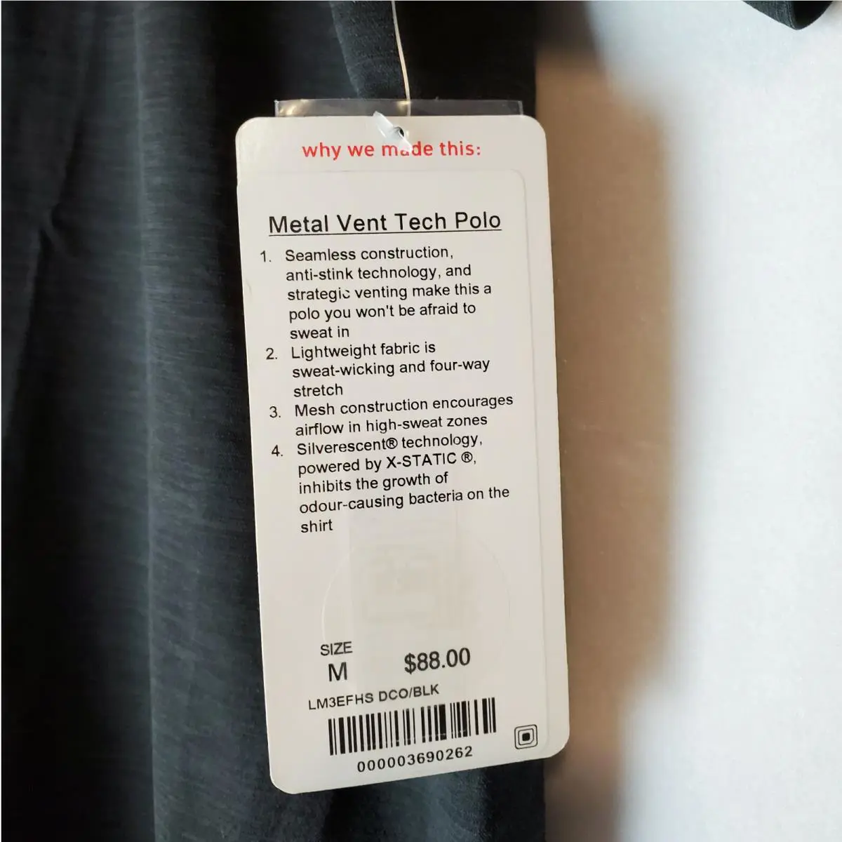 Lululemon clothing - Lululemon Metal Vent Tech - Metal Vent Tech - Gray 10