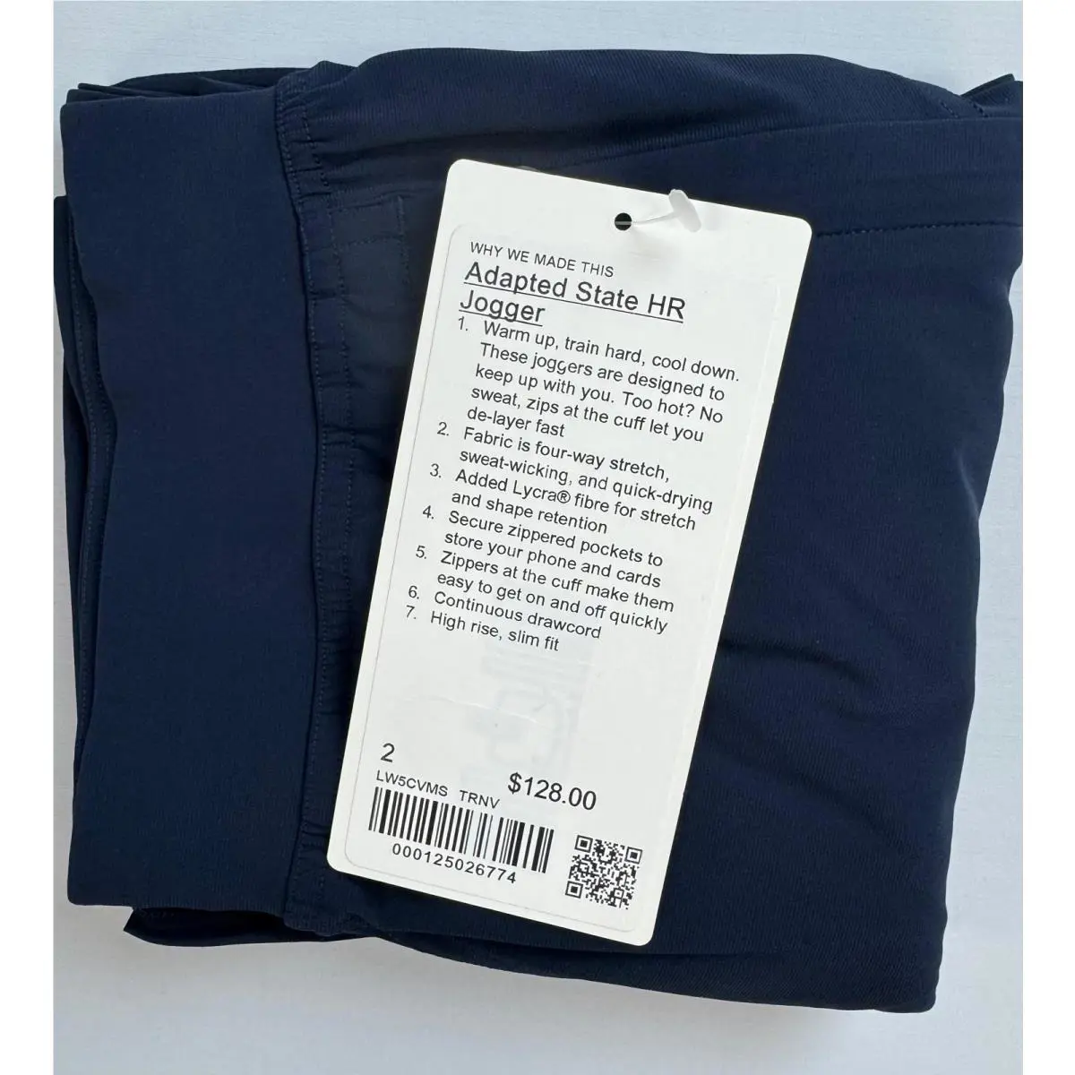 Lululemon clothing - True Navy, asst 0