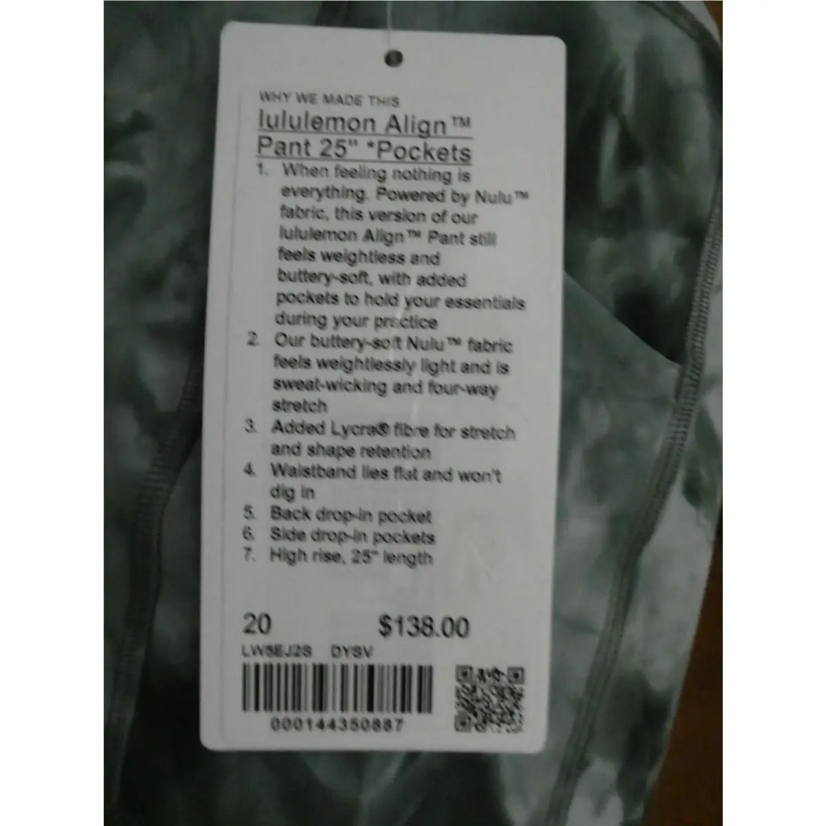 Lululemon clothing - Green 7